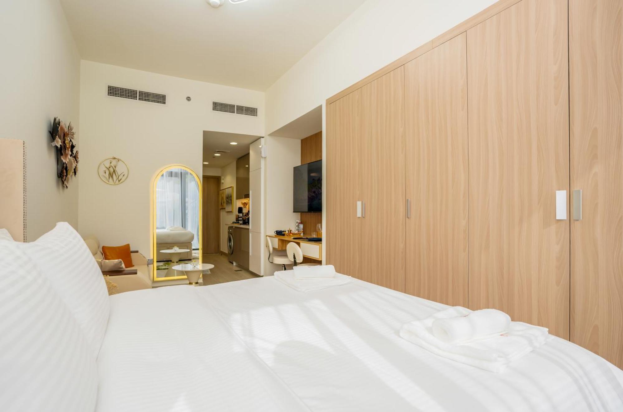 Zapbed House - Azizi Riviera Apartment Dubai Ngoại thất bức ảnh